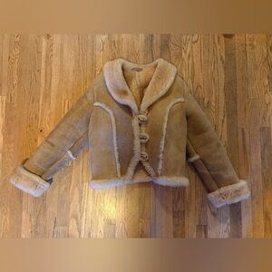 Vintage Genuine Shearling Jacket